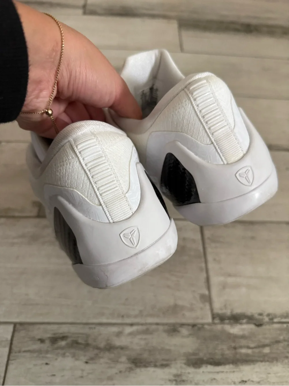 Nike Kobe White Women’s Knit Trainers